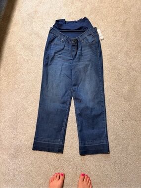 NWT Time and Tru Dark Blue Maternity Jeans